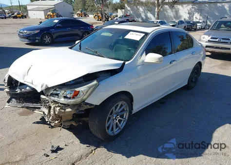 2013 Honda Accord Ex-L from USA, damaged, VIN 1HGCR2F8XDA058114